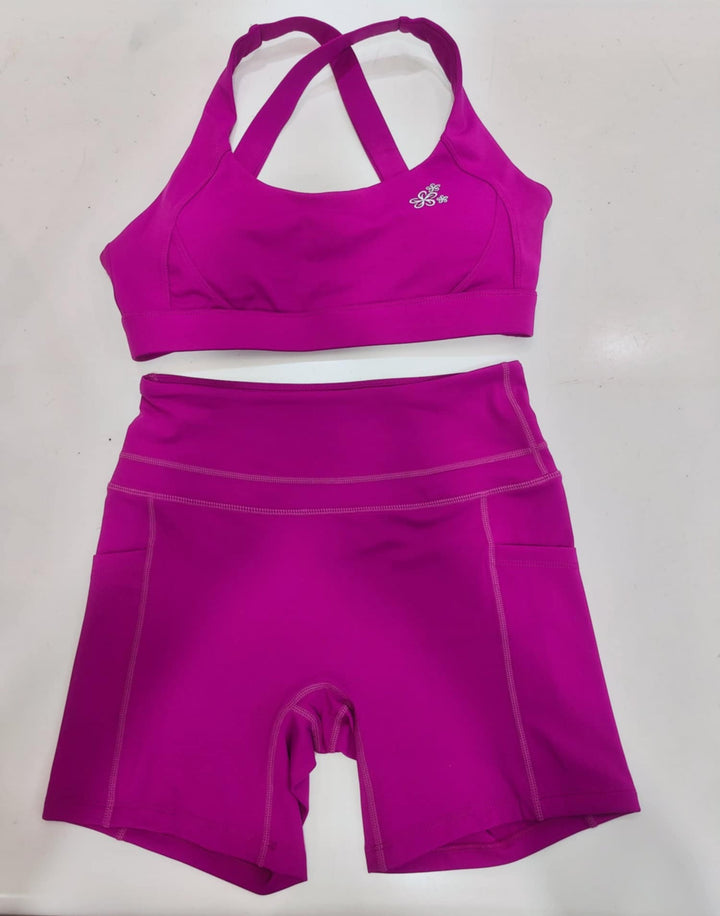 Vivienne Shorties - Shape Enhancer Double V - Dark Fuschia