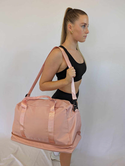 Gym Bag With Wet & Shoe Compartments