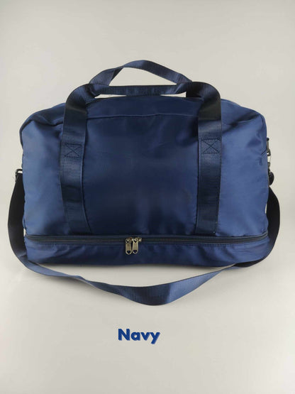 Gym Bag With Wet & Shoe Compartments