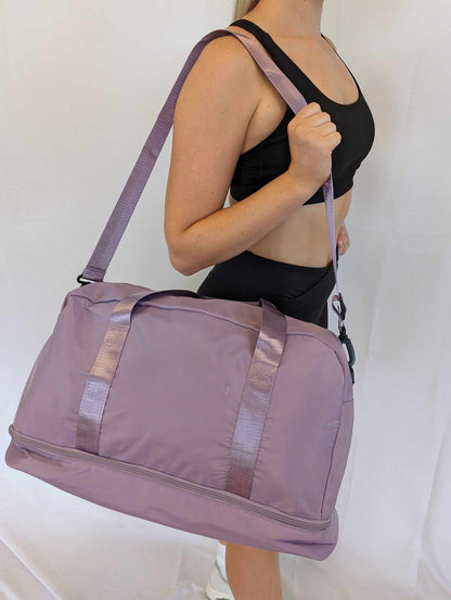 Gym Bag With Wet & Shoe Compartments