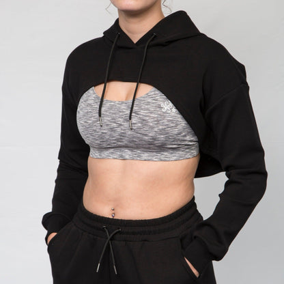 Jasmine Trackie Top + Bottom Set - Black