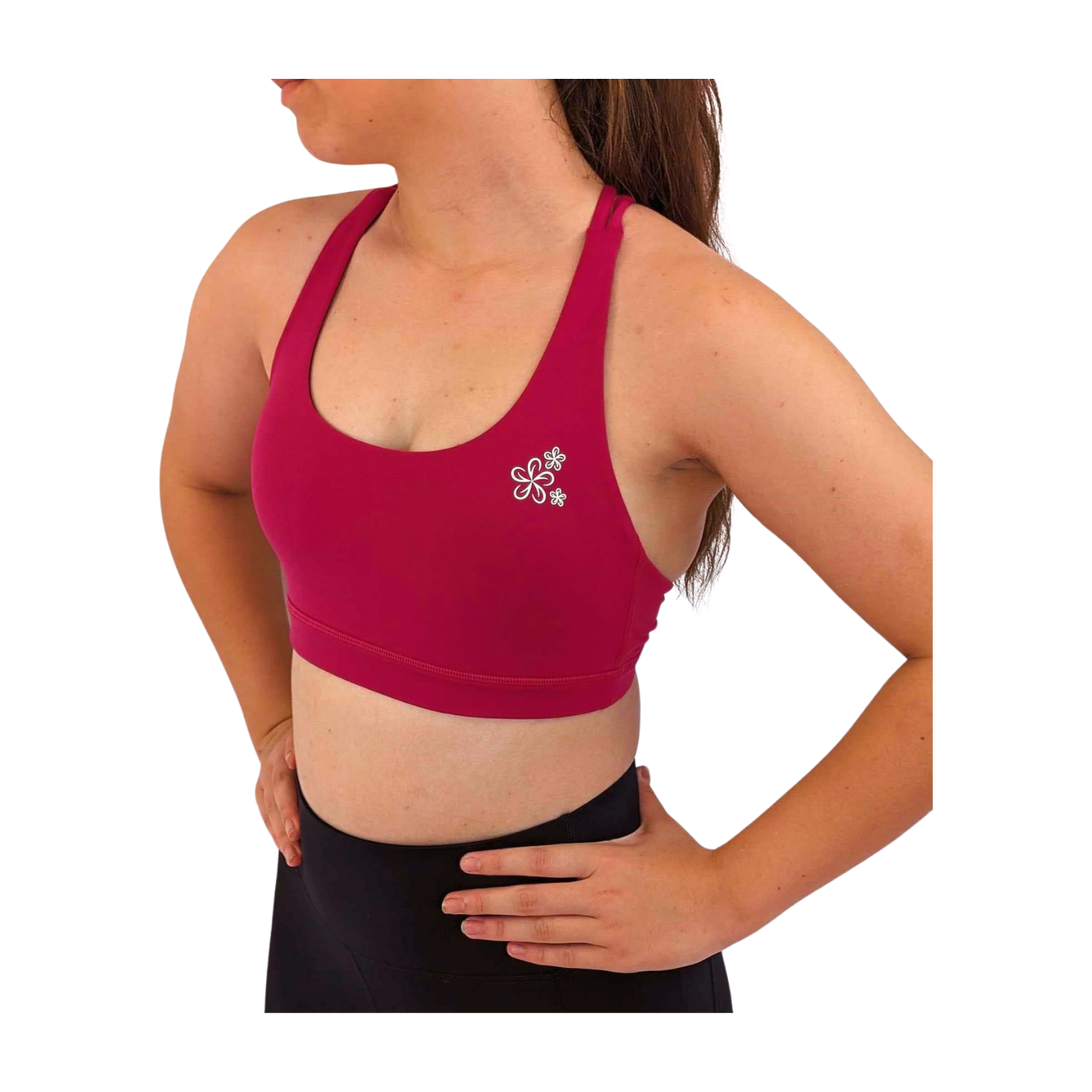 Magnolia Sports Crop Top - Pink