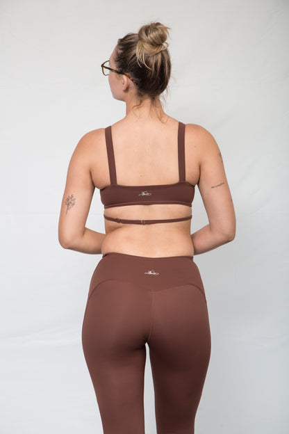 Bec Tights - Brown