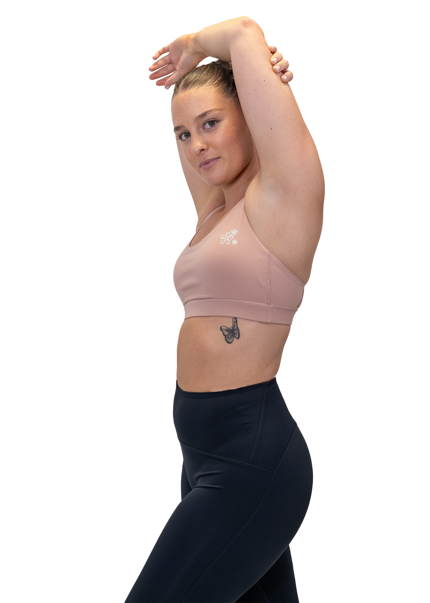 Magnolia Sports Crop Top - Blush