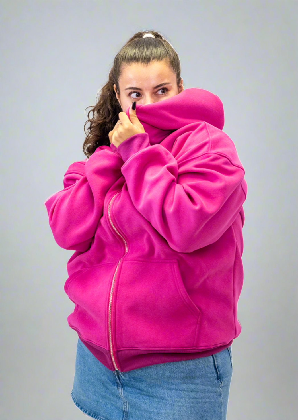 Soft Velvety Hoodie Cotton Blend Stretchy Shrink Proof Be Bold Active