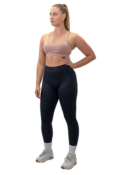 Magnolia Sports Crop Top - Blush