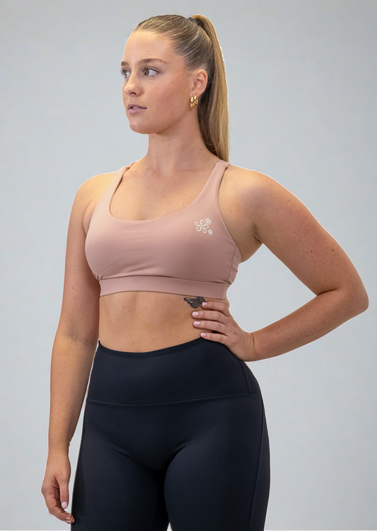 Magnolia Sports Crop Top - Blush