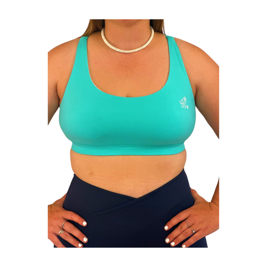 Magnolia Sports Crop Top - Mint