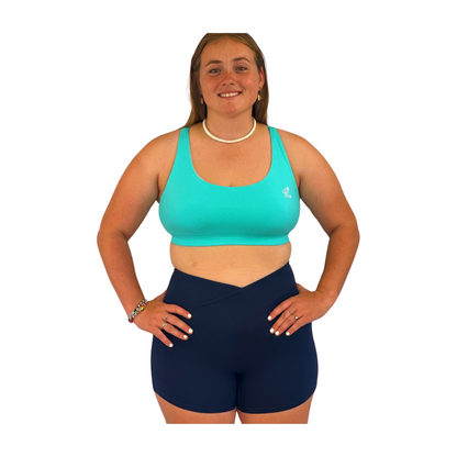 Magnolia Sports Crop Top - Mint